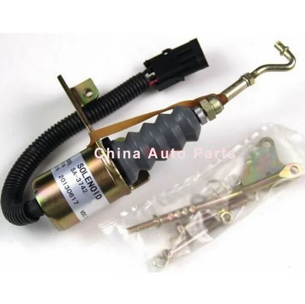 New 24V Fuel Stop Solenoid SA-3742-24 Fit For Deutz Bosch RSV Governor