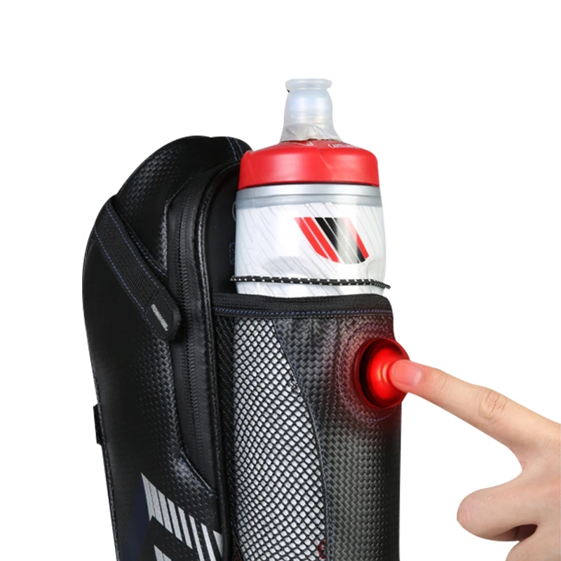 Perfect Warning Light Bike Bag Bicycles Cycling Kettle Bag on a Frame Multifunction Bags Bike Accessories Bicycle Backpack sacoche velo 3