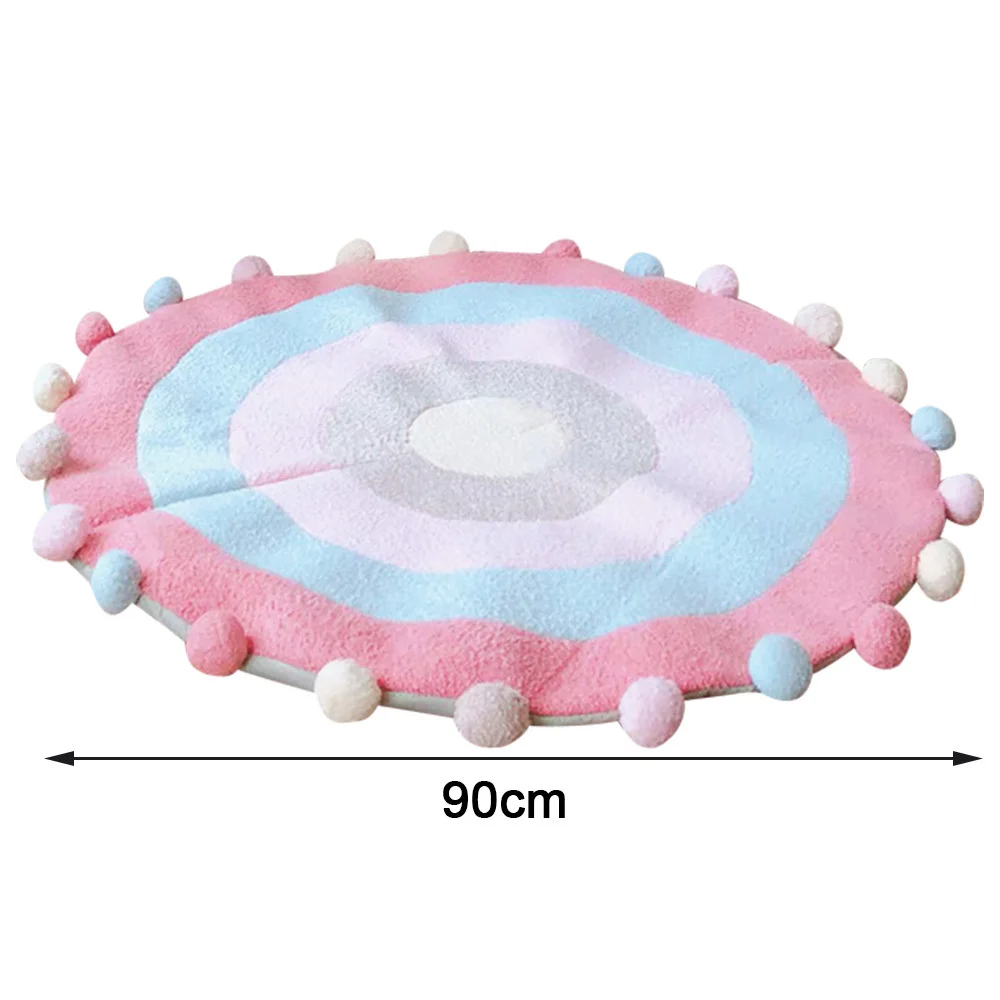 

90cm Baby Kids Play Mat Crawling Blanket Rug For Children's Mat Kids Rug Baby Room Children's floor mat Pad Folding Mat Carpet