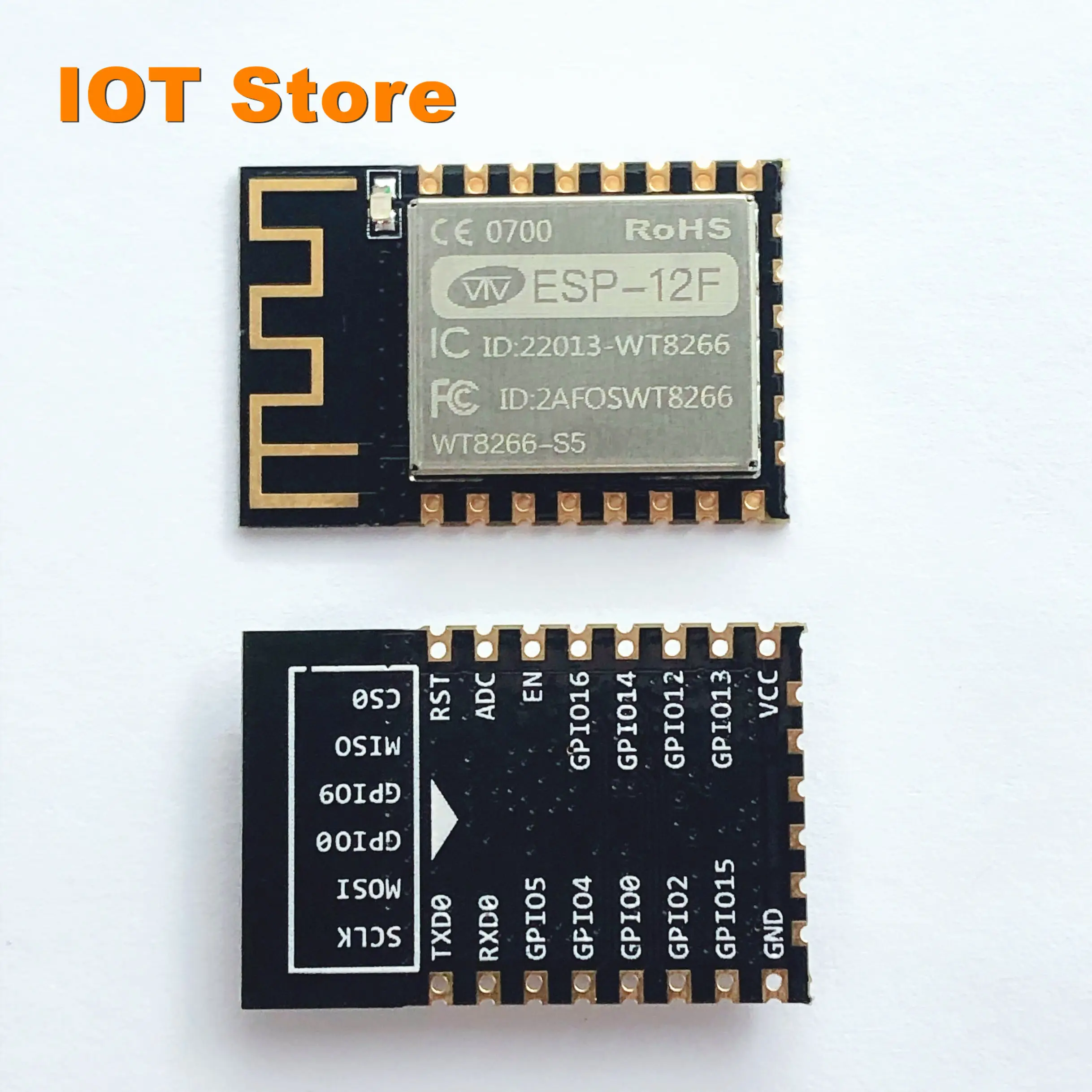 

Cheapest 50PCS ESP8266 ESP-12 ESP-12F Module
