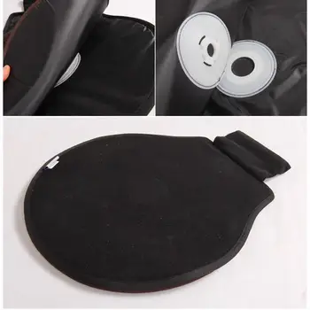 

2019 Non-slip Car Seat Revolving Rotating Cushion Memory Swivel Foam Mobility Aid Seat Cushion in Chair Tie On Pad Dark Brown