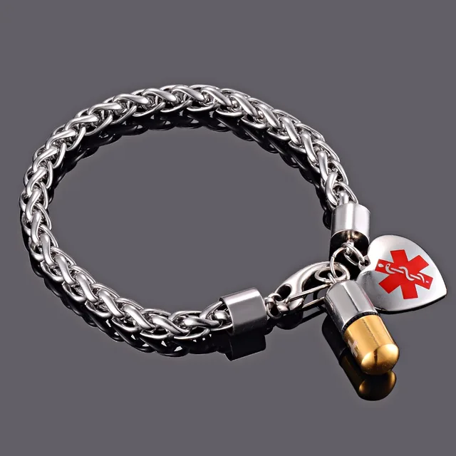Pill bracelet mens discount