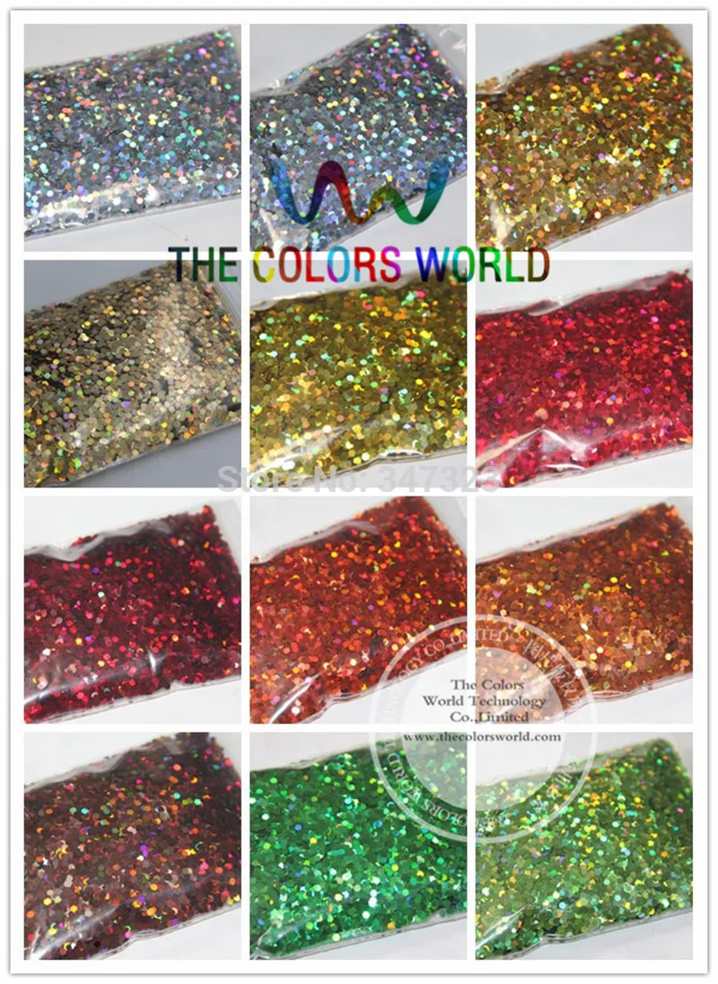 24 Laser Holographic Colors 2 MM Spangles Glitter for nail decoration and DIY decoration 1 Lot =50g*24 colors =1200g 24 Laser Holographic Colors 2 MM Spangles Glitter for nail decoration and DIY decoration 1 Lot =50g*24 colors =1200g