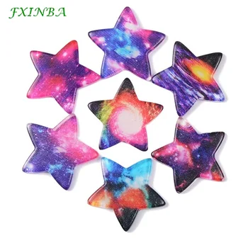 

FXINBA 1/3/5/10pcs Avengers Galaxy Stars Charms For Slime Filler DIY Ornament Phone Decor Charms Mud Clay Slime Supplies Toys