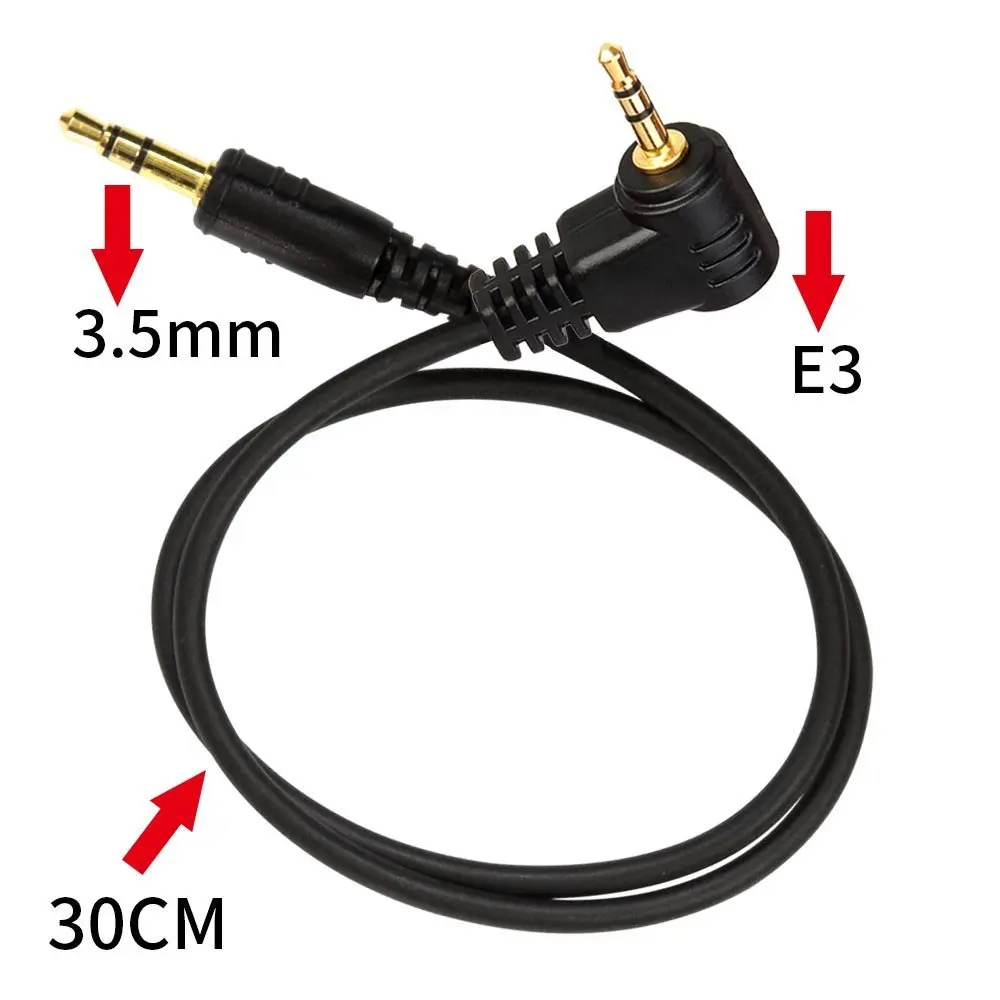 

TW-283/E3 Camera Shutter Connection Cable with 3.5mm socket for Canon 60D 70D 80D 100D 550D 650D 700D 750D 760D 800D 1200D M5 M6