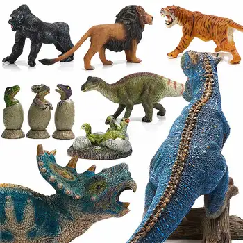 

Dinosaur Toy Model Simulation Dinosaur Egg Plastic Toy Tyrannosaurus Rex Model Children's Bedroom Decorations and Toys