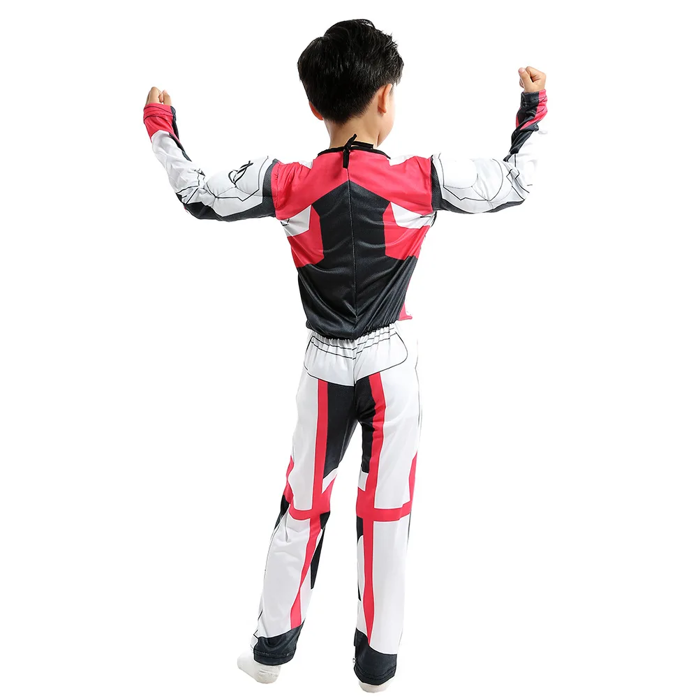 Avengers 4 Endgame Quantum Muscle Costume boys Children Captain America Iron Man Cosplay Costume Mask Halloween Costume for Kids
