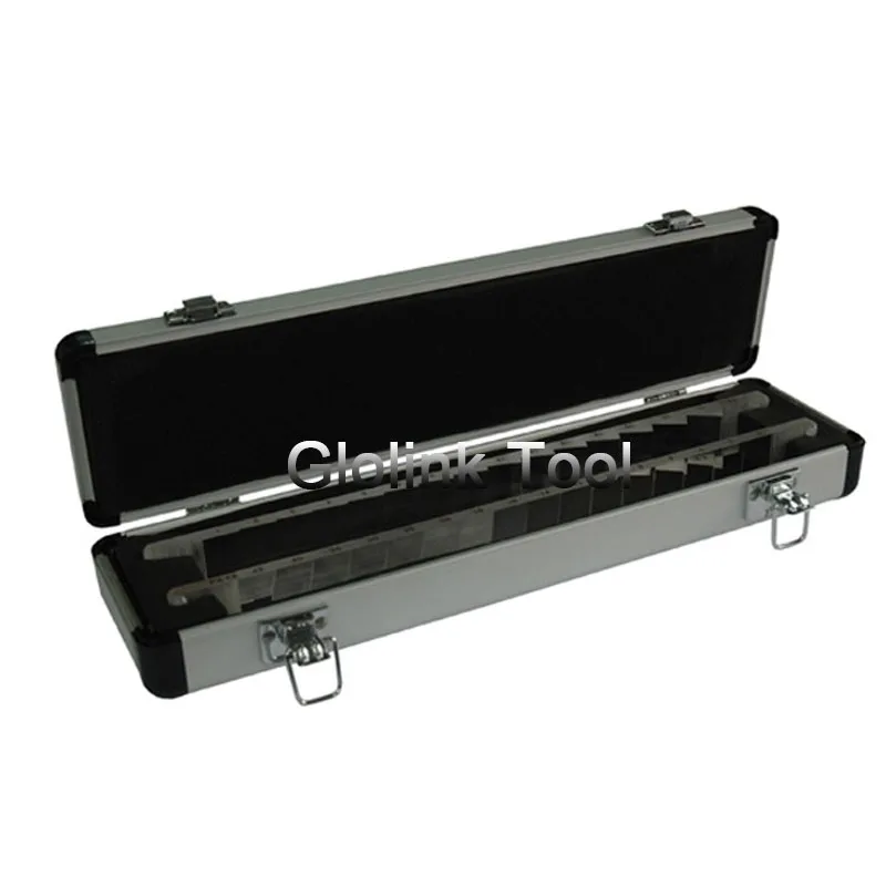 

31 Prism Bar Set, Prism Aet With One Piece of Horizontal Type and One Piece of Vertical Type,Packed with Aluminium case