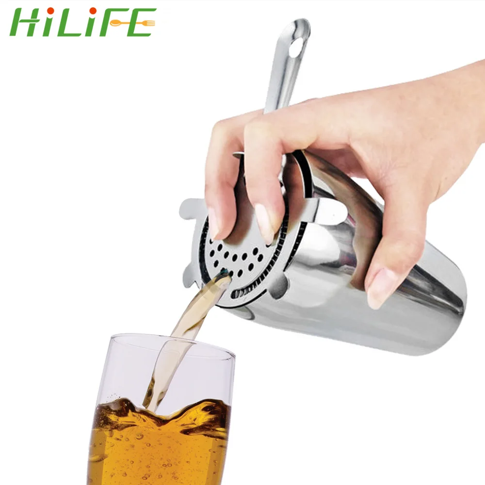 HILIFE барная Посуда шейкер барные Инструменты гаджеты фильтр из нержавеющей стали