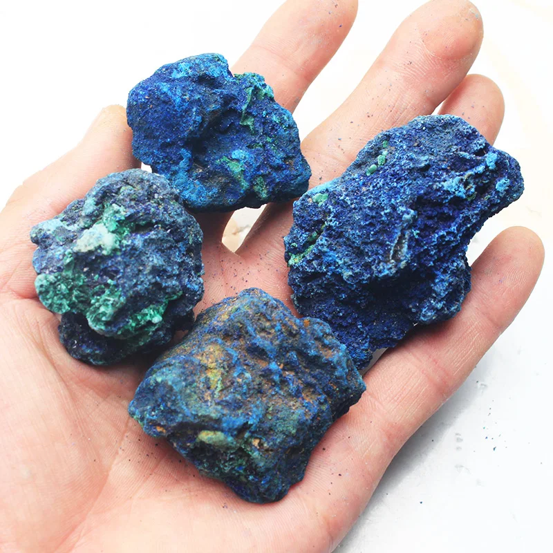 

100g Natural Azurite Mineral Rough Stones Specimen Healing Crystals around 1-3pcs