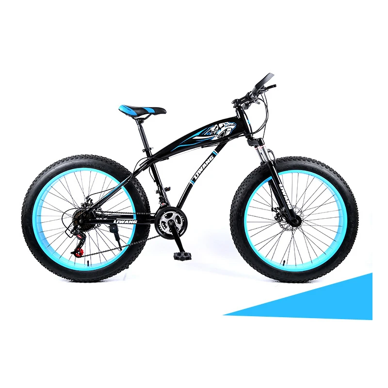 Flash Deal Snow Bike 21 Speed 24 Speed 27 Speed 26 Inch Double Disc Brake Big Tire Mountain Bike 0