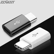 Cheap 4Pcs/lot USB 3.1 Type C Male to Micro USB Female Converter USB-C Adapter Converter