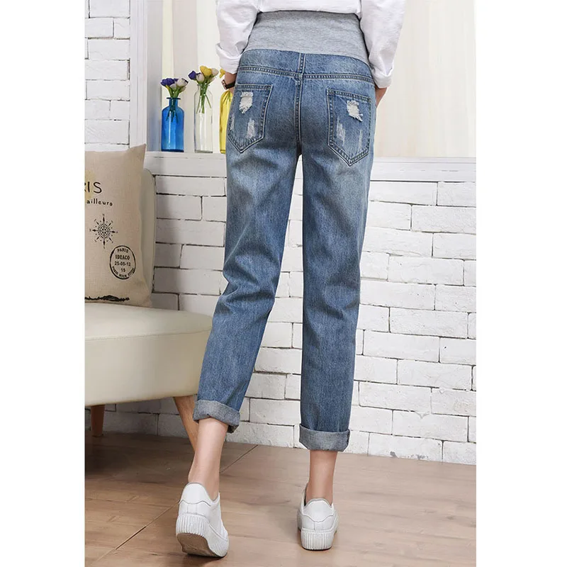 Denim Maternity Jeans For Pregnant Women Clothes Pregnancy Trousers Pants Nursing Jeans Maternity Pants For Pregnant Women New