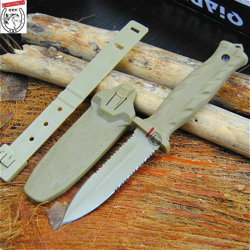 Эверрич нож с фиксированным лезвием стальной стекловолоконной ручкой ABS оболочка охотничий нож выживания походные ножи открытый инструмент Прямая поставка