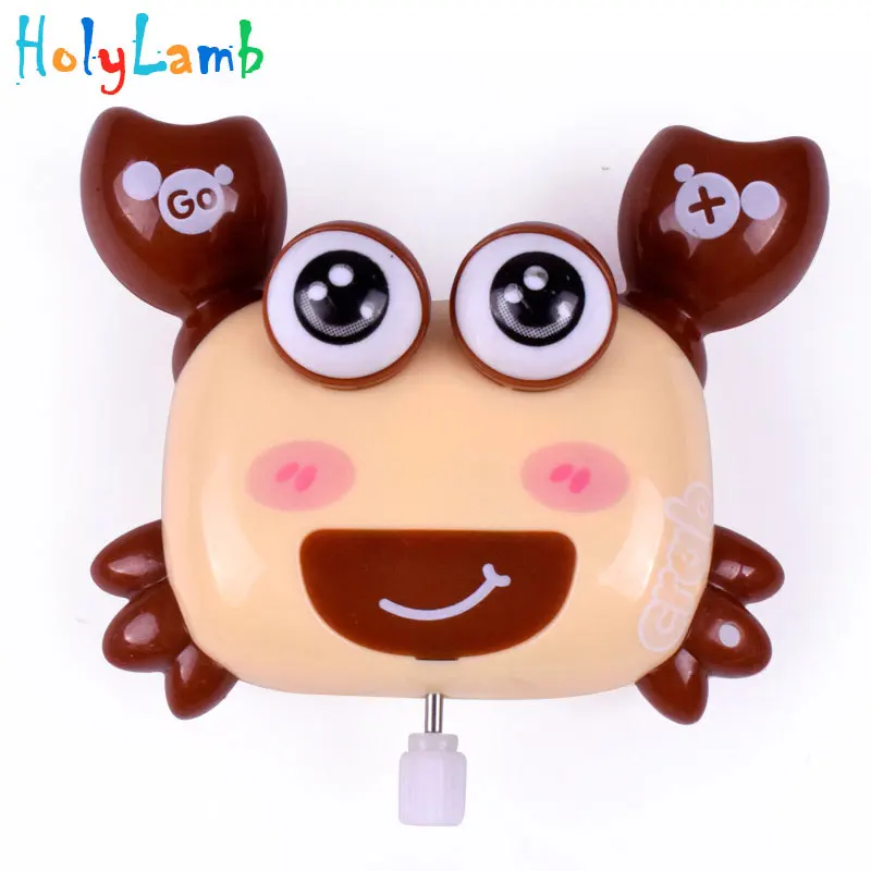 New Crab Cute Cartoon Animal Wind Up Toys Running Clockwork Classic Toy Newborn Spring Toy Random Color New Crab Cute Cartoon Animal Wind Up Toys Running Clockwork Classic Toy Newborn Spring Toy Random Color