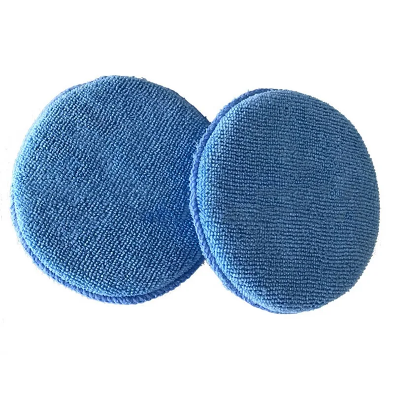 Soft Microfiber Car Wax Applicator Pad Polishing Sponge for apply and