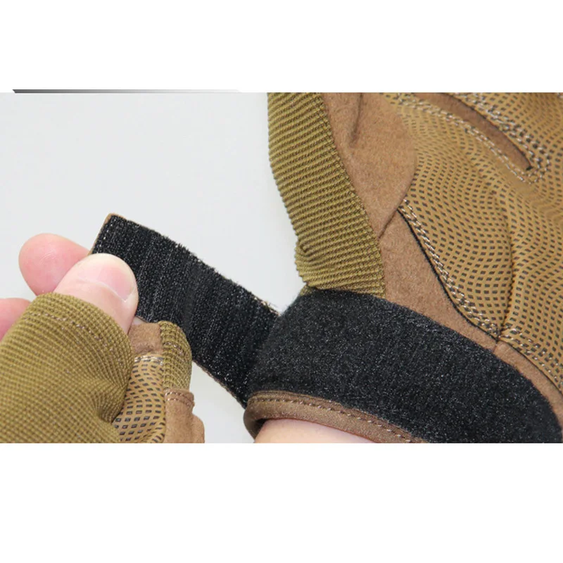 Открытый Бег Перчатки, тактические перчатки для верховой езды фитнес кожаные мотоциклетные перчатки без пальцев перчатки для скалолазания Перчатки H21