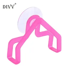 My House Dish Cloths Rack Suction Sponge Holder Clip Rag Storage Rack Hot Pink High Quality 0015