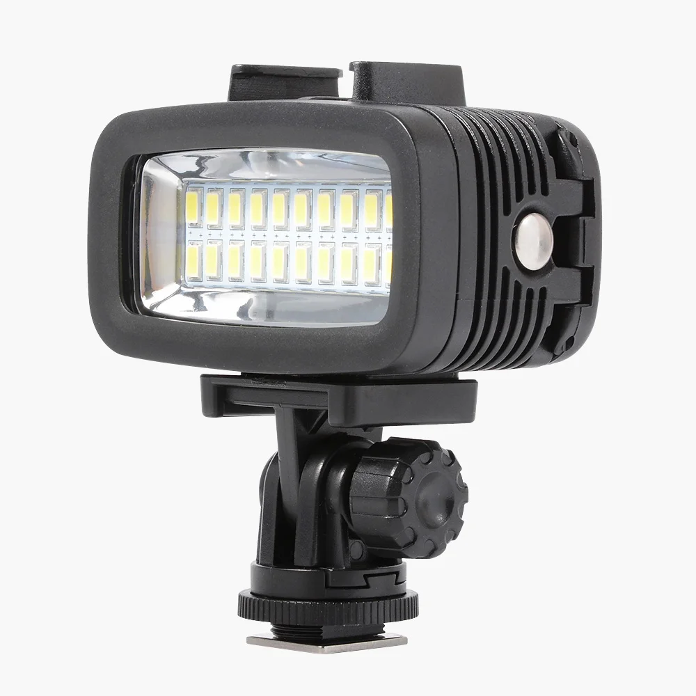 Orsda светильник для дайвинга светодиодный видео высокой мощности открытый водонепроницаемый светильник для GoPro SJCAM спортивные экшн-Камеры Вспышка gopro светильник s