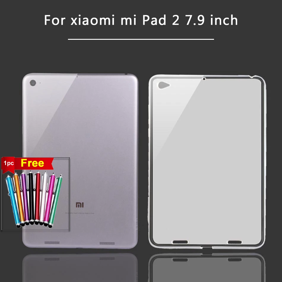 

GUKEEDIANZI Soft Silicone TPU Tablet Case For Xiaomi Tablet Mi Pad 2 Cover 7.9 Inch Ultra Thin Cover