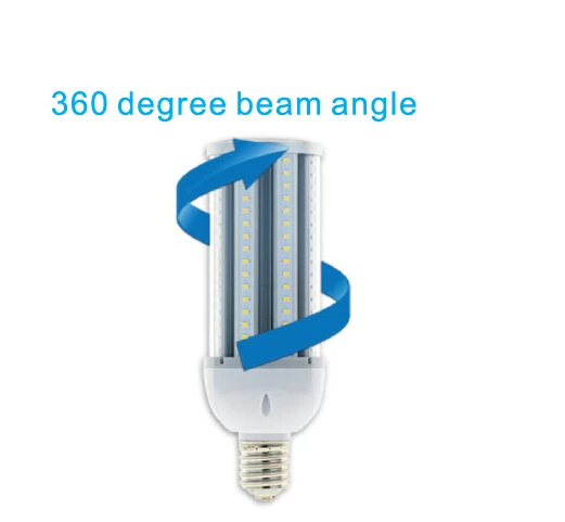 Высокое качество 27 Вт E40 E27 светодиодный свет кукурузы/светодиодный уличный свет 360 градусов с чипы samsung led AC 85-265 V