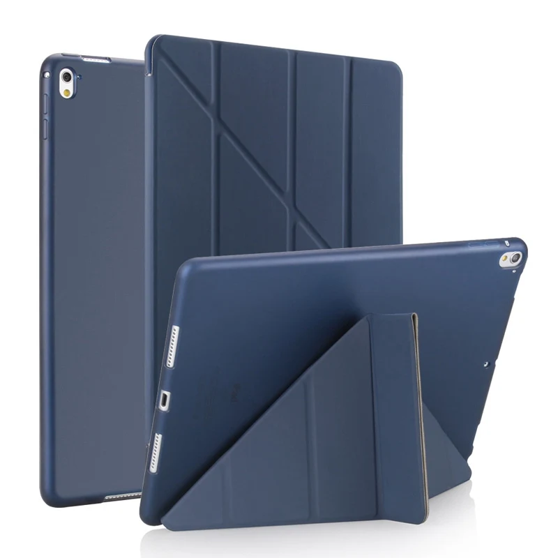 

Slim PU Leather Silicone Case For iPad Air 3 2019 Case Soft Back Smart Cover for iPad Pro 10.5 2017 2015 10.5 inch +Film Pen