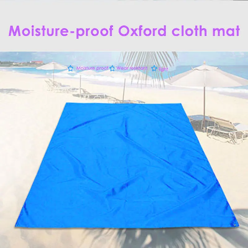210*150cm Camping Carpet Picnic Mat Lawn Floor Pad Folding Travel Rugs Beach Mattress Tent Cloth Shade Canopy Sandless Backing 210*150cm Camping Carpet Picnic Mat Lawn Floor Pad Folding Travel Rugs Beach Mattress Tent Cloth Shade Canopy Sandless Backing