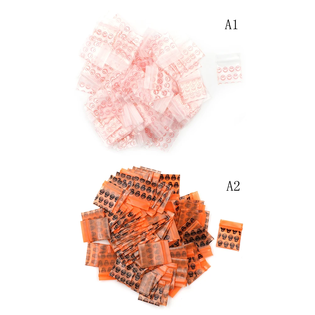 100 шт мини-пакеты с замком-молнией, дешевые маленькие пластиковые пакеты на молнии, пластиковые упаковочные пакеты с замком, пакеты для таблеток