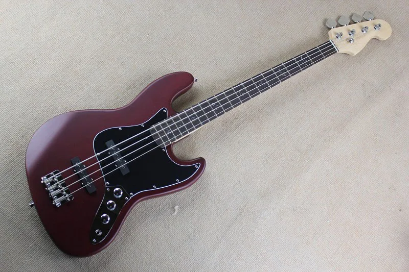 Заводская Custom Shop новое поступление F 4 струны бас-гитара красный Джаз гитара электрическая бас-гитара