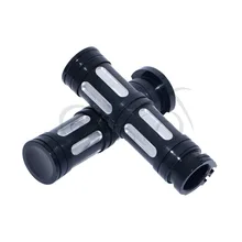 Мотоцикл Серебряный CNC " 25 мм Руль рукоятки для Harley Sportster XL883 XL1200 Touring Dyna Softail на заказ