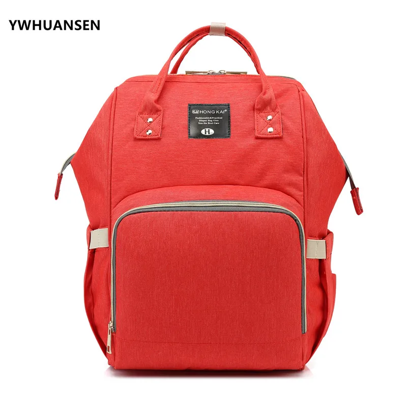 

Diaper Bag Multi-Function Waterproof Travel Backpack Nappy Bags for Baby Care Large Capacity Stylish Durable Orange