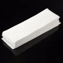 100 шт нетканые полоски для удаления волос Эпилятор восковая ленточная бумага для красивой леди Горячая