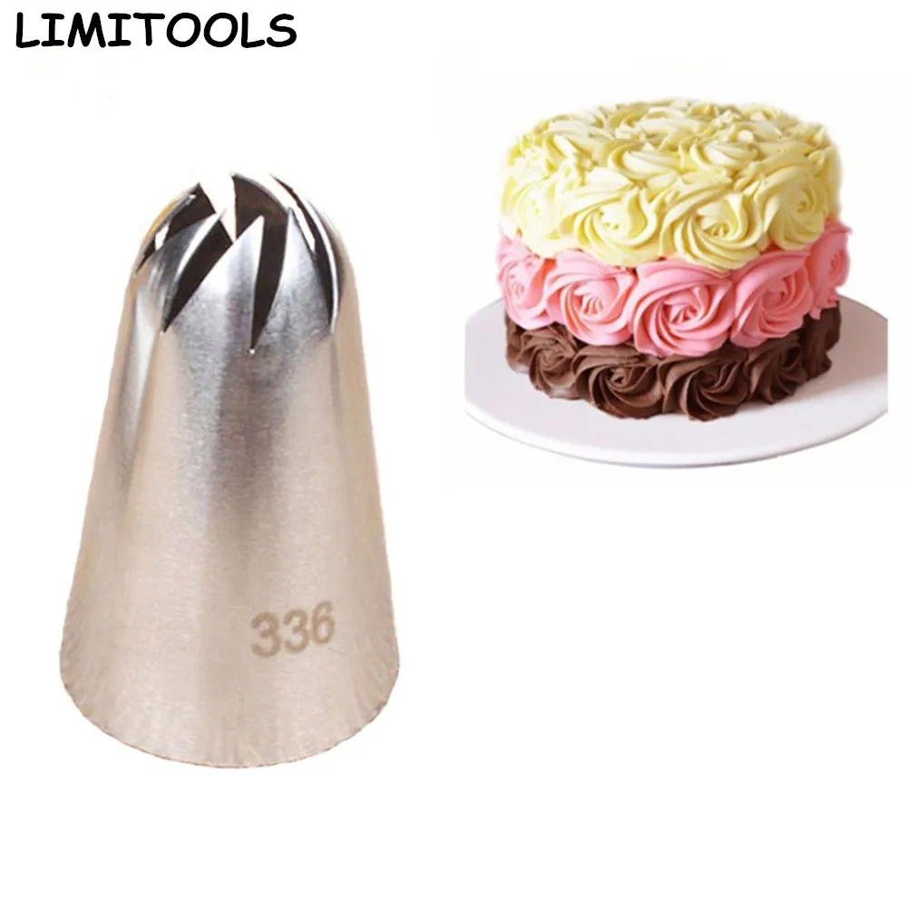 

LIMITOOLS Large Size Icing Piping Nozzle Cake Cream Decoration Head Bakery Pastry Tip