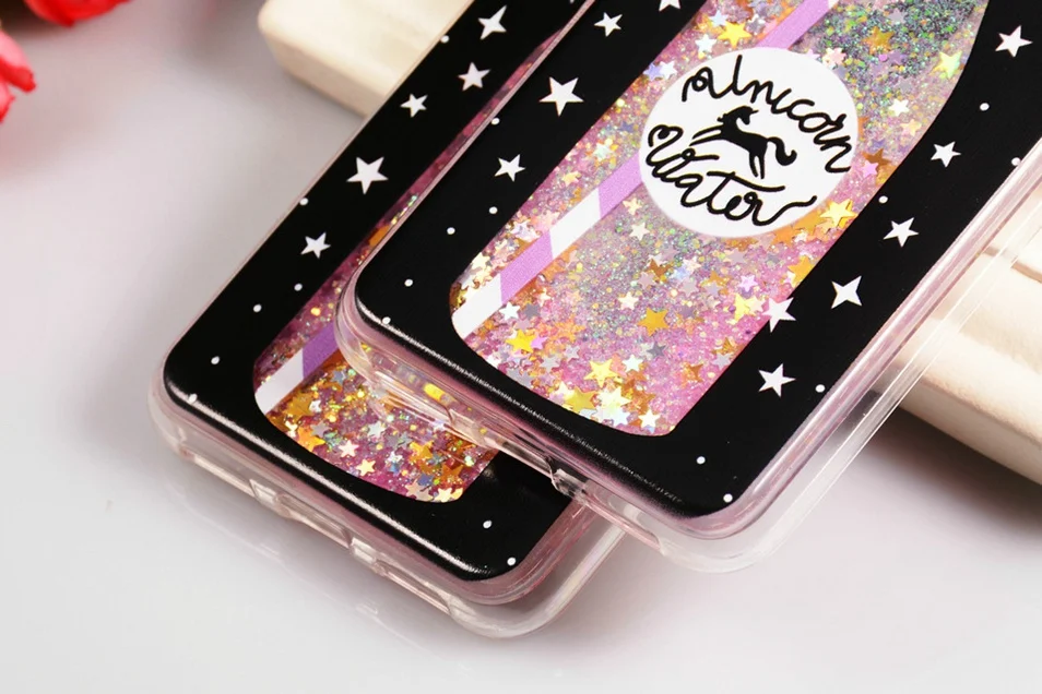 Icoque Liquid Cases For Huawei P8 Lite 2017 Case Glitter Silicon 3D Funda Capa Soft TPU Cover for Huawei Honor 8 Lite Case Armor (4)