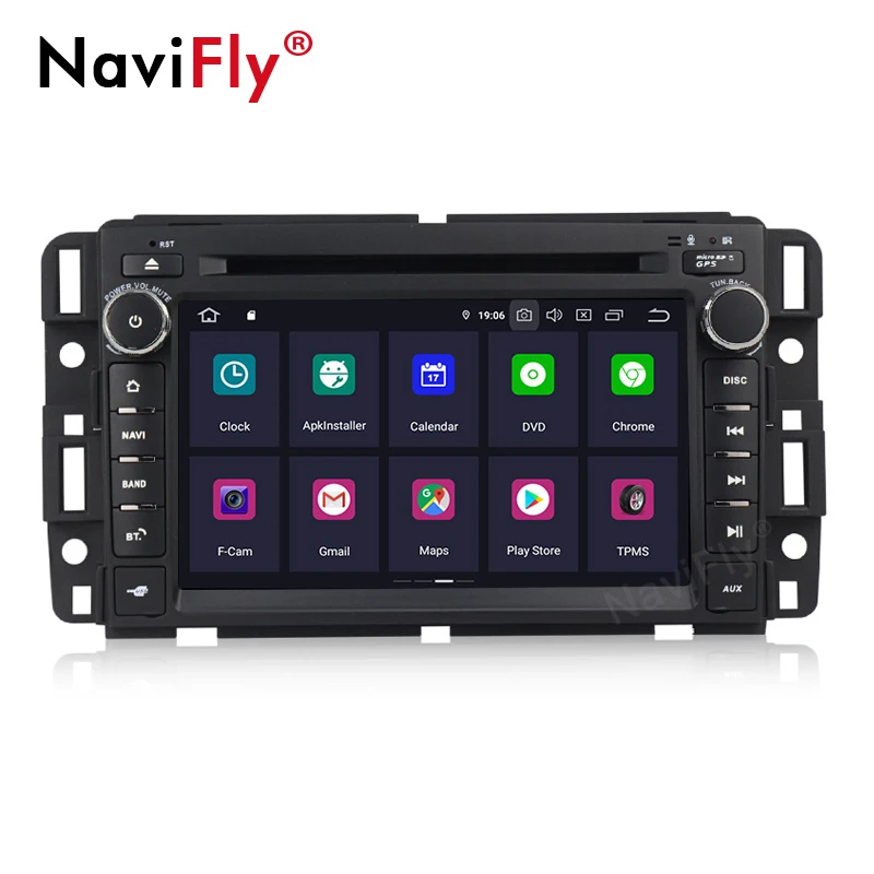 Cheap 2din Android 9.0 IPS DSP Car radio player GPS Navigation for Chevrolet Tahoe Traverse BUICK Enclave GMC Yukon Tahoe Acadia GMC 4