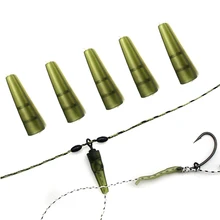 20 шт./лот, аксессуары для ловли карпа, микро анти-спутывание рукава, соединение, рыболовные крючки, клеммные снасти, оборудование, инструмент, Pesca