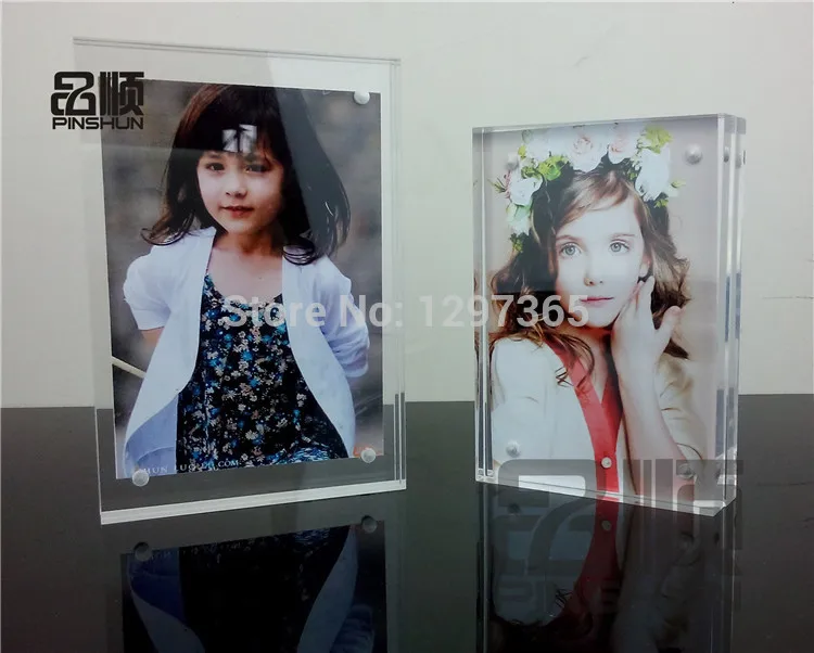 Новинка 2015 фоторамка кристалл акриловые трехмерной фотографии 178x127 мм
