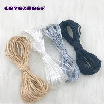 

DIY Pacifier Chain10 Meters Making Bracelet Cord Perfect For Teething Or Sensory Necklaces Jewelry Soft Satin Nyon Cord