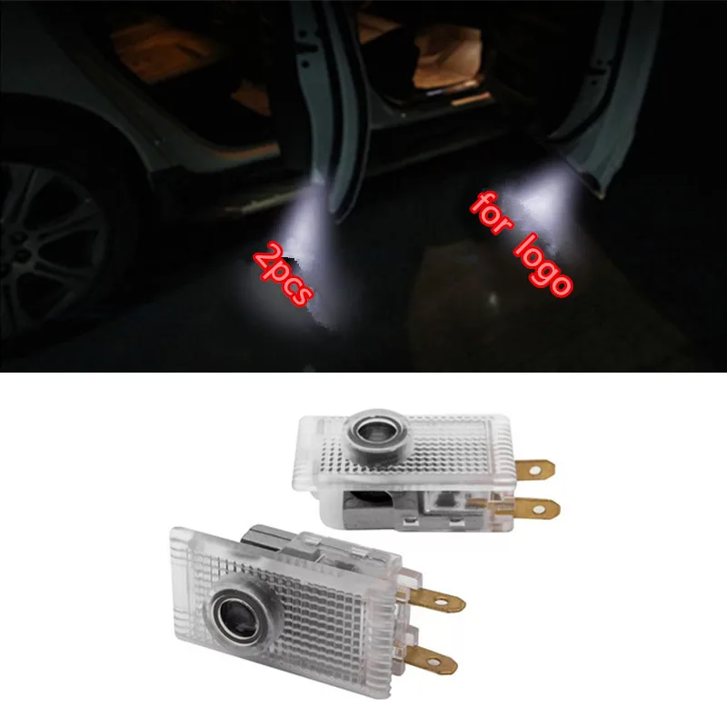 

2pcs For Mercedes Benz W210 E200 E230 E240 E55 Sprinter Viano Vito Car Door Courtesy Lights Laser Projector Logo LED