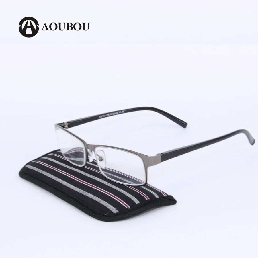 High end Business Reading Glasses Men Stainless Steel PD62 Glasses