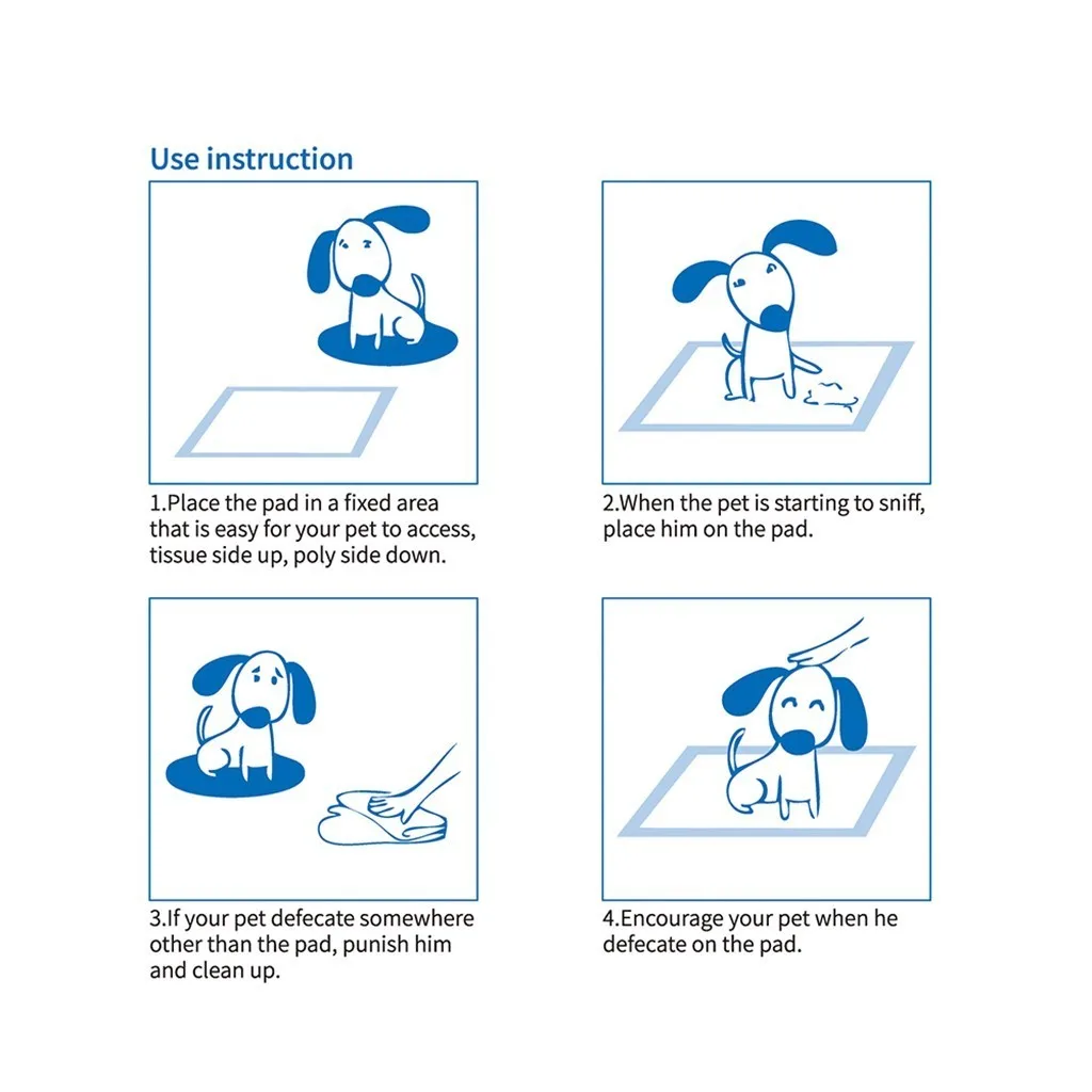 40 шт. одноразовые подгузники для собак впитывающие подклады для собак тренировка мочи подгузники гигиенические прокладки подгузники для собак Чистка# g4
