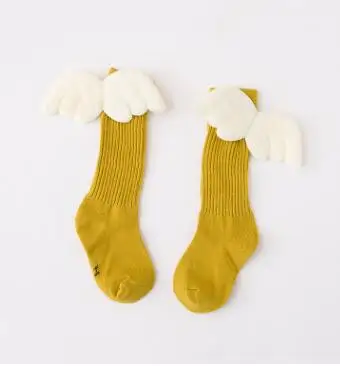 Children socks cotton socks 100% wings sew-on cotton baby