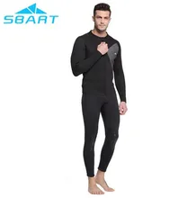 SBART 3MM Neoprene Wetsuit for Swimming Men Long Sleeve Warm Spearfishing Wetsuits Top Coat For Diving Kitesurfing Jacket