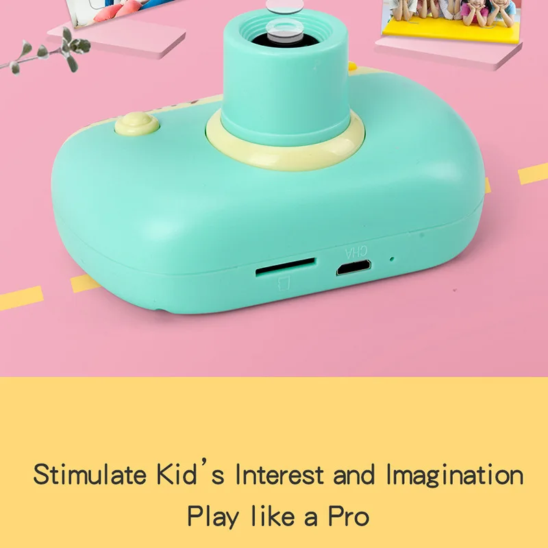 V01 children's camera SLR 800w pixel digital camera toys can take photos games video