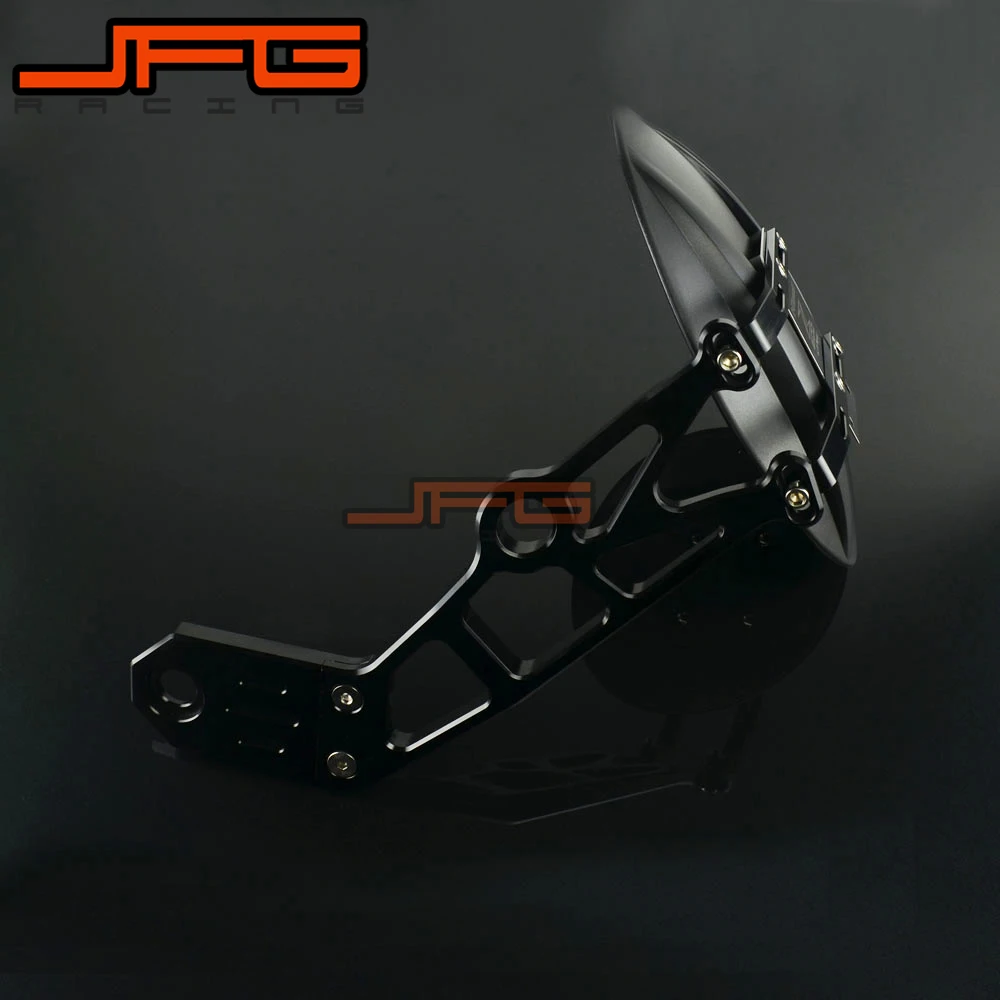 

Rear Splash Mud Dust Guard Rear Fender CNC Bracket Shield Mudguard For Kawasaki Z800 Z 800 2014 2016 20 15