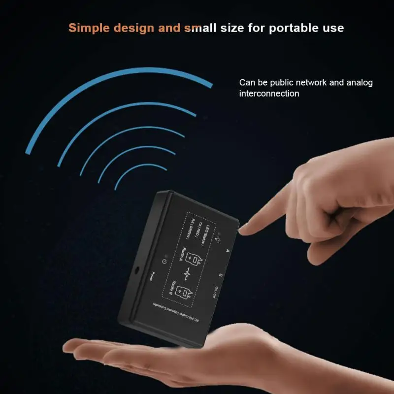 

RC-328 Cross Band Radio Repeater Controller With K-Plug Cable Bidirectional Repeater Controller