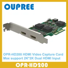 OPR-HD200 двойной 3D 1080 P HDMI Карта видеозахвата, двойной HDMI 1080 P Карта видеозахвата