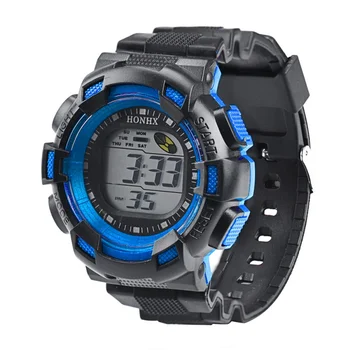 

LED Watch Digital Alarm Date Rubber Relogio Masculino Army Sport Watch digital Children's Watches reloj