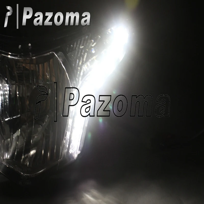 PAZOMA мотоцикл гоночный велосипед светодиодный головной светильник с H4 лампы светодиодный для 2008-2013 Honda CBR 250R CBR250R 2009 2010 2011 2012