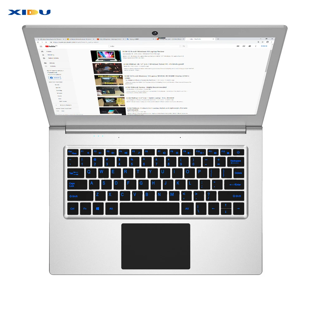 Ноутбук XIDU 12 5 &quotWindows 10 2560x1440 ips дисплей 6 ГБ Intel Celeron N3450 ноутбук 2 4G/5G WiFi с разъемом